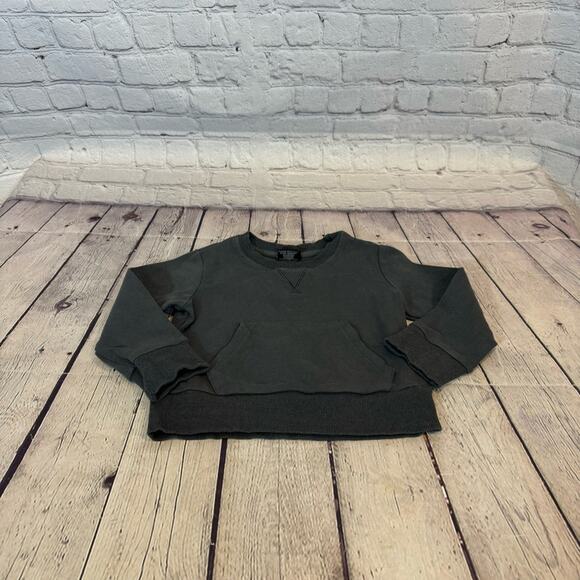 Little Bipsy Charcoal Gray Crewneck Sweatshirt - Picture 1 of 3